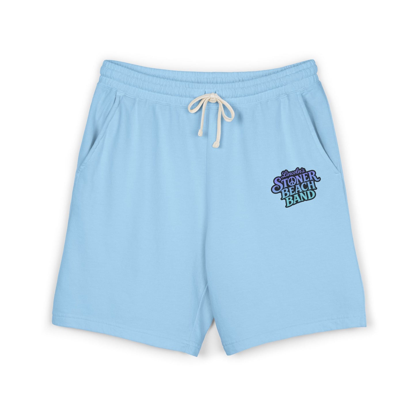 Unisex Garment-Dyed Lightweight Fleece Sweat Shorts