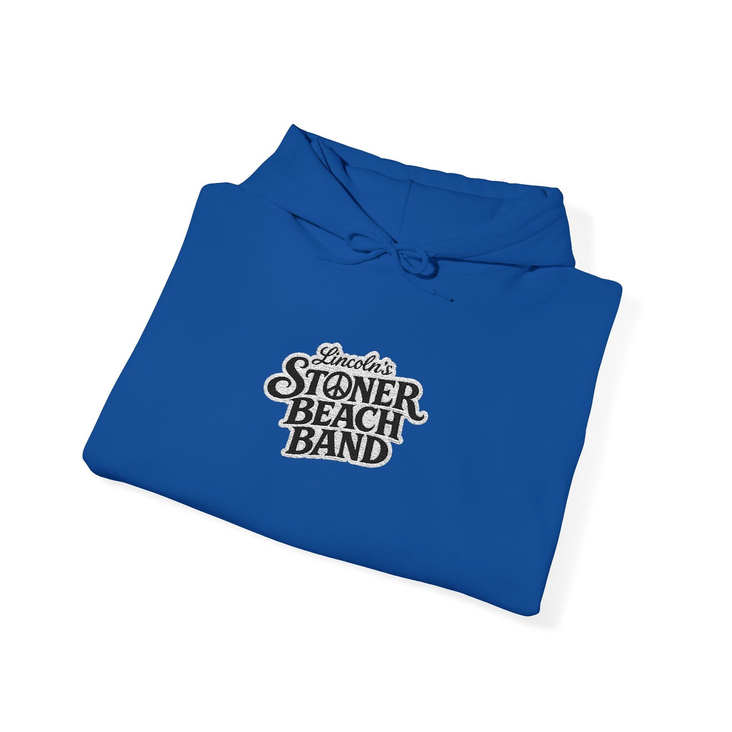 Hoodie — 'Summer Beach Band' Retro Script Pullover