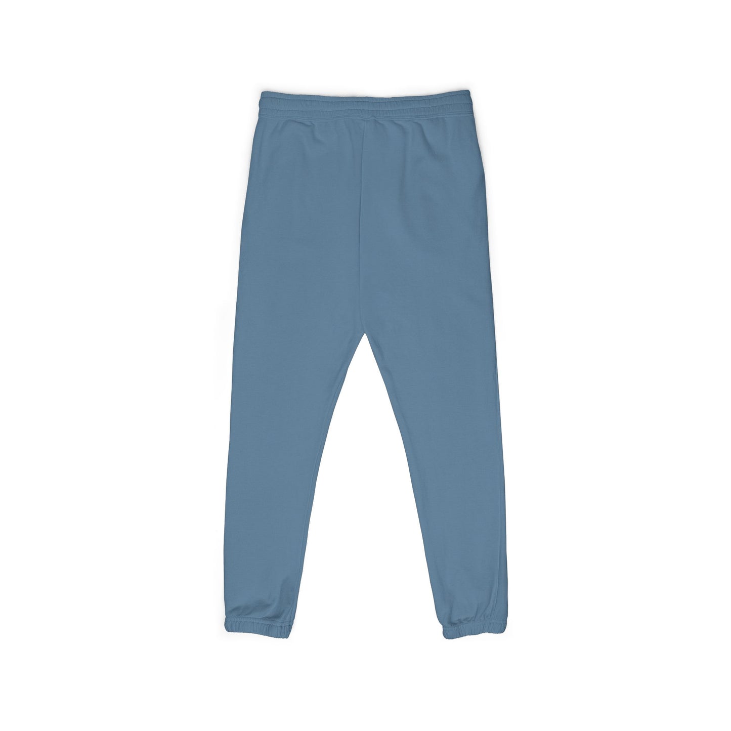 Graphite Fleece Sweatpants with 'Good Vibes' Neon Script — Cozy Casual Lounge Pants